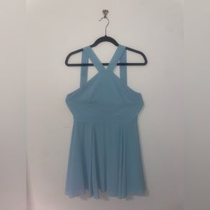 Lulus Blue Homecoming Dress